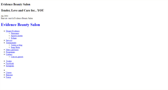 Desktop Screenshot of evidencebeauty.ro